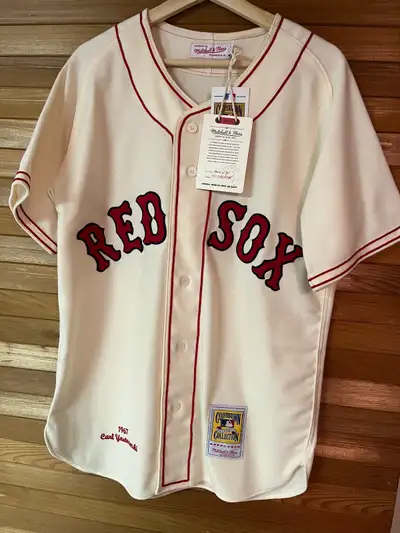 Mitchell & Ness Authentic Carl Yastrzemski Jersey, View more