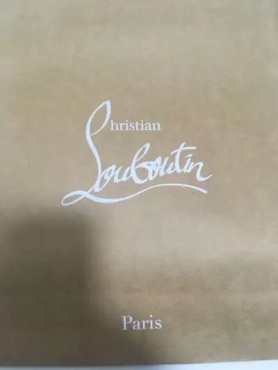 Brand New Christian Louboutin Paper Shopping Bag Rope Handles, View more