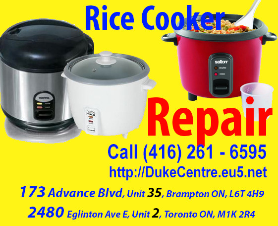 Not Working, Rice, Cooker, We Fix, Repair, No Power, No Heat? in Kitchen & Dining Wares in Mississauga / Peel Region