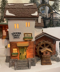 Dept. 56 Alpine Village.. Stoder Grist Mill