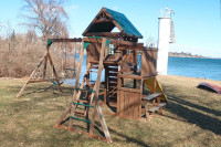 Kids Swing Outdoor Play Structure