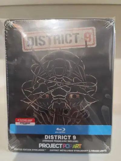 District 9 Pop Art Blu Ray Steelbook *Brand New*, View more