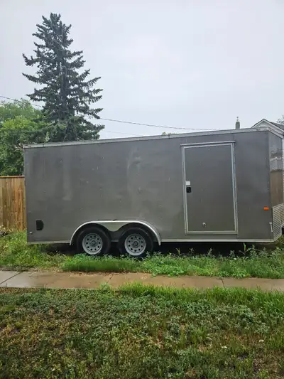 I am selling a 2019 16' Cargo Trailer, perfect for hauling equipment or supplies. This trailer has s...