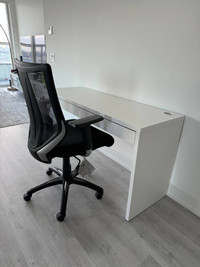 Office desk & chair for sale