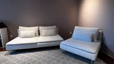 Modern White Sofa , View more