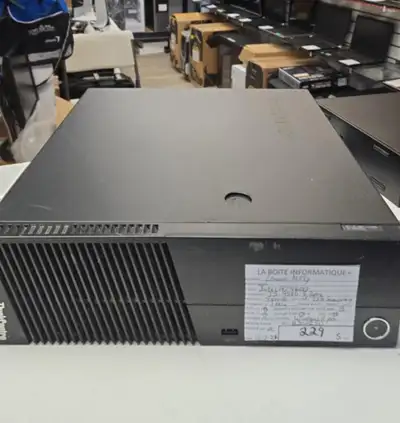 Desktop Lenovo M93p i5-4590 16Go Ram SSD 128Go HDD 1To Win11, View more