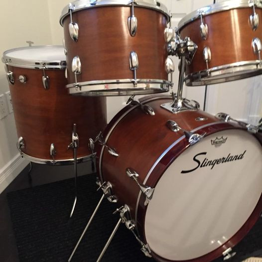 RARE VINTAGE SLINGERLAND DRUMS FOR SALE! in Drums & Percussion in Moncton