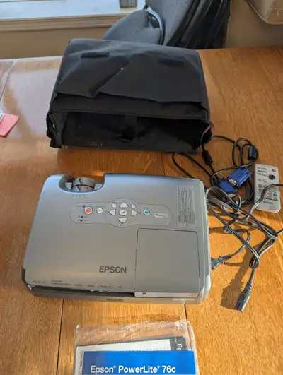 Epson business PowerPoint projector, View more