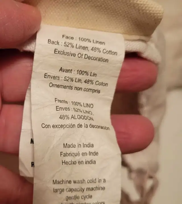 LINEN Duvet Cover - Queen Duvet Cover in Bedding in Ottawa - Image 8