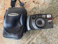 Samsung AF Zoom 105S 35mm Film Point And Shoot Camera Black 