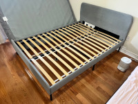 Full/ Double Size Bed Frame (/with Bed Mattress)