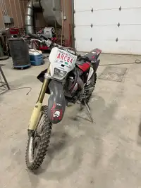 CRF 250X DirtBike With SnowTracks And Extra Parts 2005