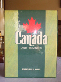 Album timbres Canada avec POCHETTES