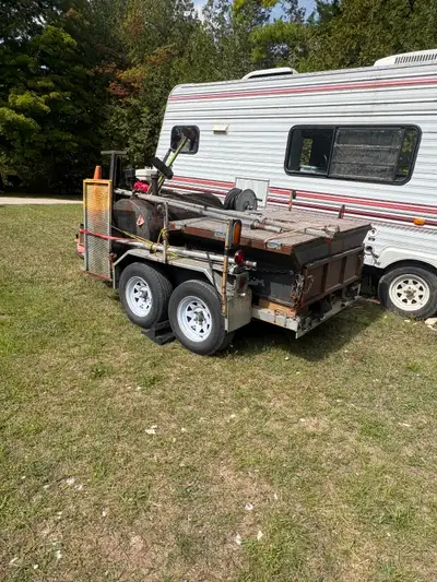 Driveway sealing and repair unit for sale, View more