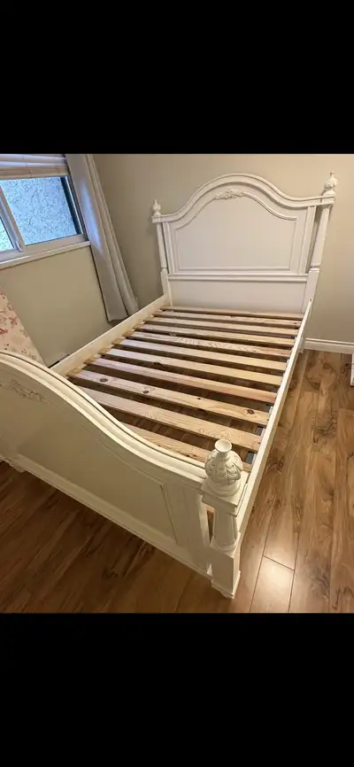 Isabella Low Post Panel Bed with Headboard & Footboard, View more