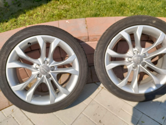 Audi 18” Set of Four Sport wheels and Tires  245/40/18 in Tires & Rims in City of Toronto - Image 2