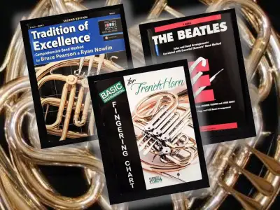 FRENCH HORN MUSIC BOOKS, View more