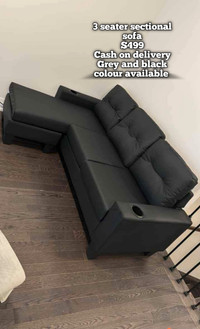 New 3 seater sectional sofa 