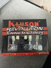 Kluson revolution locking tuning machines