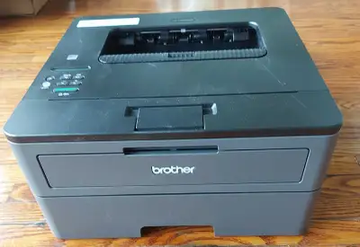 The Brother HL-L2370DW is a compact, reliable monochrome laser printer designed for home or small of...