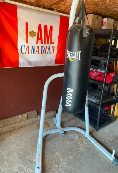 Heavy Boxing Bag Stand and Bag, View more