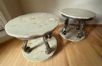 Elegant Vintage End Tables, View more