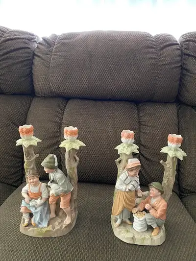 Pair of Vintage Candlesticks, View more