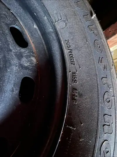 4 Tires all season 265/70R17 with rims. Please call 905-578-1395. No messages