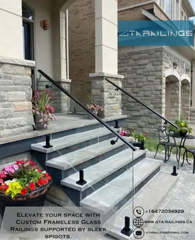 WELCOME TO GTA RAILINGS! Supply and install of Interior & Exterior railings that are most suitable f...