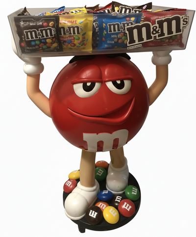 Vintage Red M&M Life Size Store Display *Like New*, View more