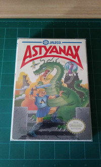 NES Video Game Astyanax Boxed