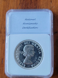 1963 PL 69 Canada Silver Dollar
