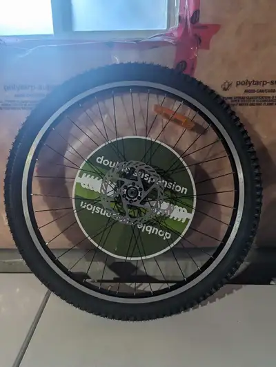 New front bicycle wheel, View more