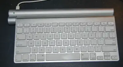 Apple Wireless Bluetooth Keyboard - with wireless charging dock, View more