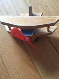 Wooden toy Airplane with Propeller