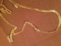 Yellow chain 21 inches.. Custom jewelry.