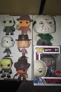 Jason and Freddy Funko lot for sale!