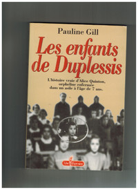 livre Les enfants de Duplessis par Pauline Gill