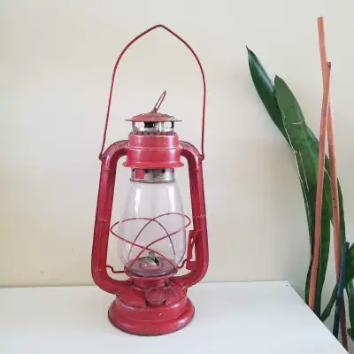 Rare and collectible Vintage Retro Light gas lamp Kerosene Lantern Signs of wear consistent with Vin...