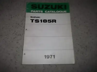 For sale: 1971 Original Parts Catalogue in good condition... This item is used, has some fingerprint...