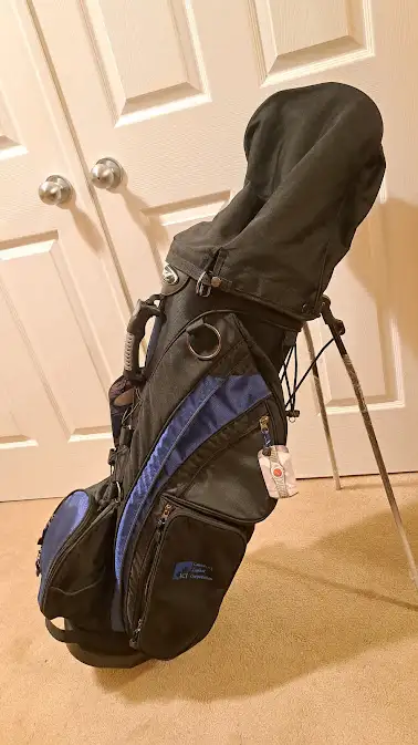 WhiteRidge Golf Bag Stand & Carry, View more