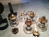 Oil lamp and parts