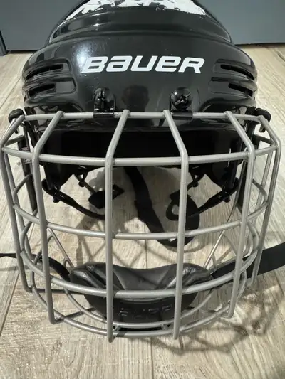 Bauer BHH2100M Youth Hockey Helmet (Black, Medium), View more