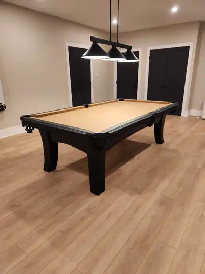 New 8' Contemporary Pool Table - Factory Blowout Sale, View more