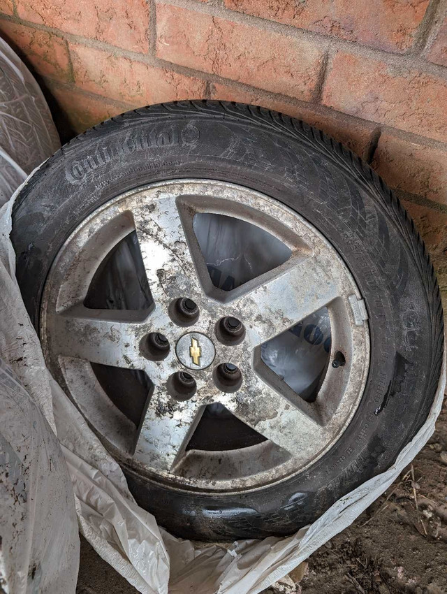 Full Set of 4x 16'Rims w/tires off Chev Terrain in Tires & Rims in Oshawa / Durham Region