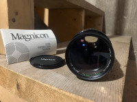 Magnicon macro SLR lens.