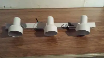 WALL LAMP FIXTURE FOR 3 BULBS, View more