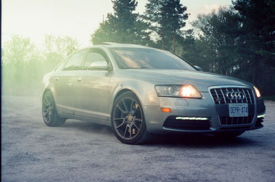2008 Audi S6 V10 @ 435hp Custom exhaust with X-pipe, electronic valves, chrome quad tips plus 2 dump...