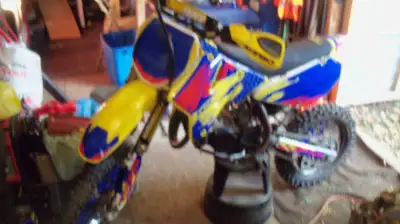 All in great working Order, FMF Pipe, Taper bars, Good rubber, $2000 B.O. 905 439 1972
