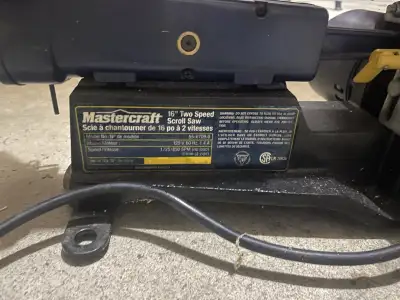 Mastercraft Scroll Saw, View more